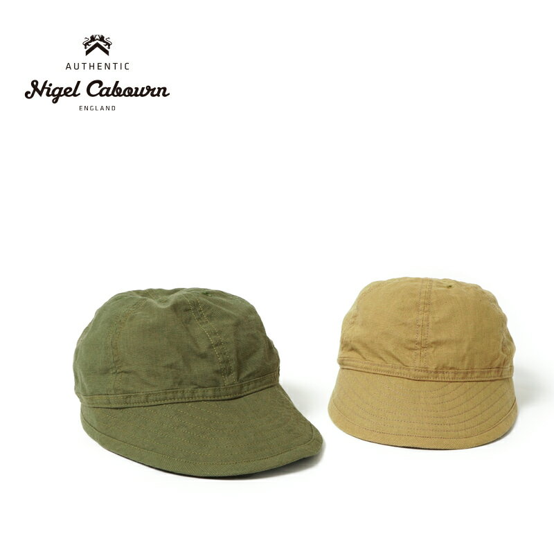 Nigel Cabourn ナイジェルケーボン帽子 キャップ"40S US ARMY CAP FADE CLOTH"80480066002
