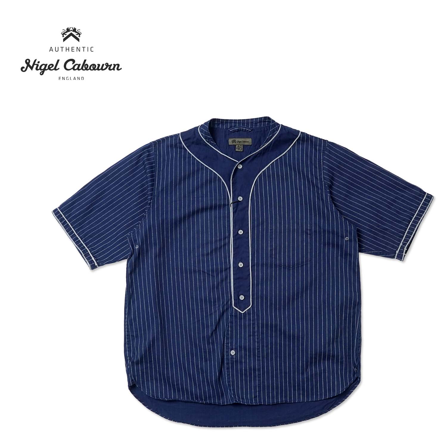 Rakuten - Nigel Cabourn ナイジェルケーボン半袖ベースボールシャツ