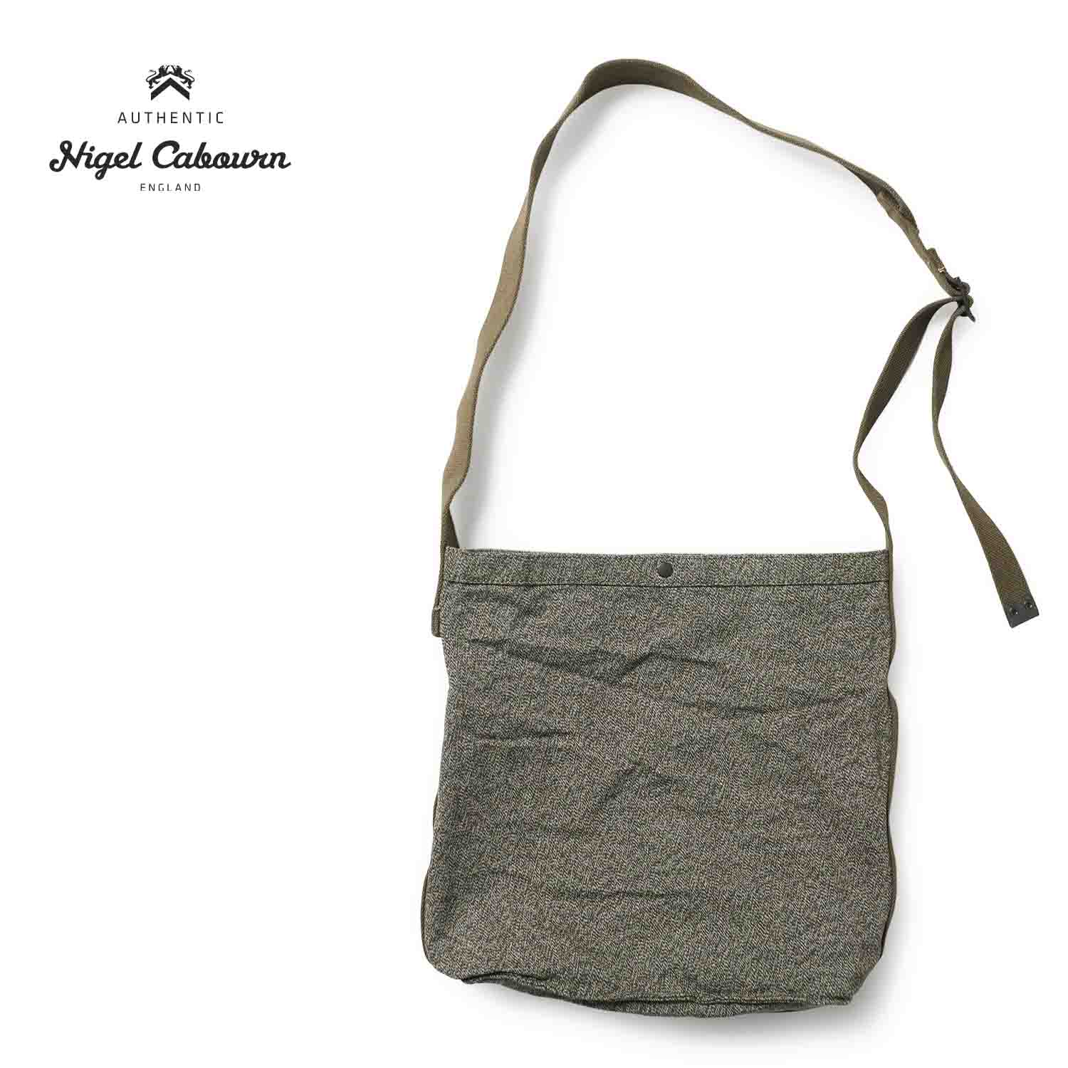 乐天商城 - Nigel Cabourn ナイジェルケーボンショルダーバッグ“MAIL BAG SWISS ARMY”80520061000