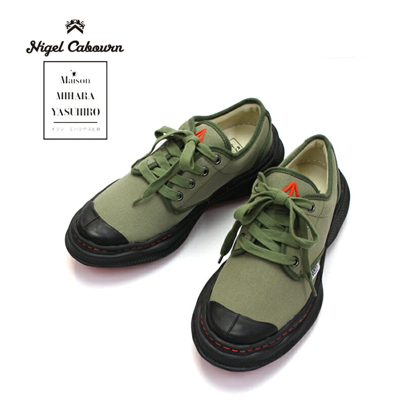 Nigel Cabourn ナイジェルケーボン スニーカー Nigel Cabourn×Maison MIHARA YASUHIRO COMBAT SHOES 80403962000