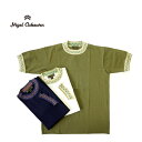 Nigel Cabourn ナイジェルケーボン 半袖 Tシャツ JACQUARD NECK 80400021005