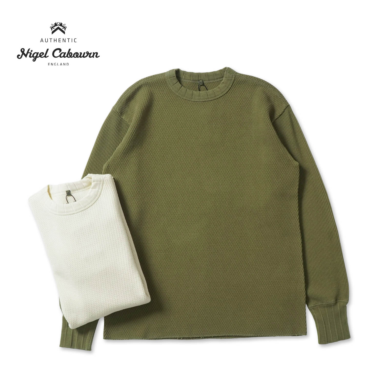 Rakuten - Nigel Cabourn ナイジェルケーボン長袖Tシャツ“US ARMY L/S MIX”80510020000