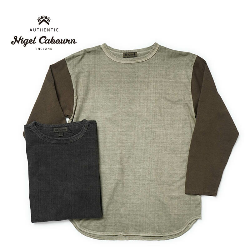 Rakuten - Nigel Cabourn ナイジェルケーボンベースボールTシャツ“BASEBALL T-SHIRT PIGMENT”80510021000