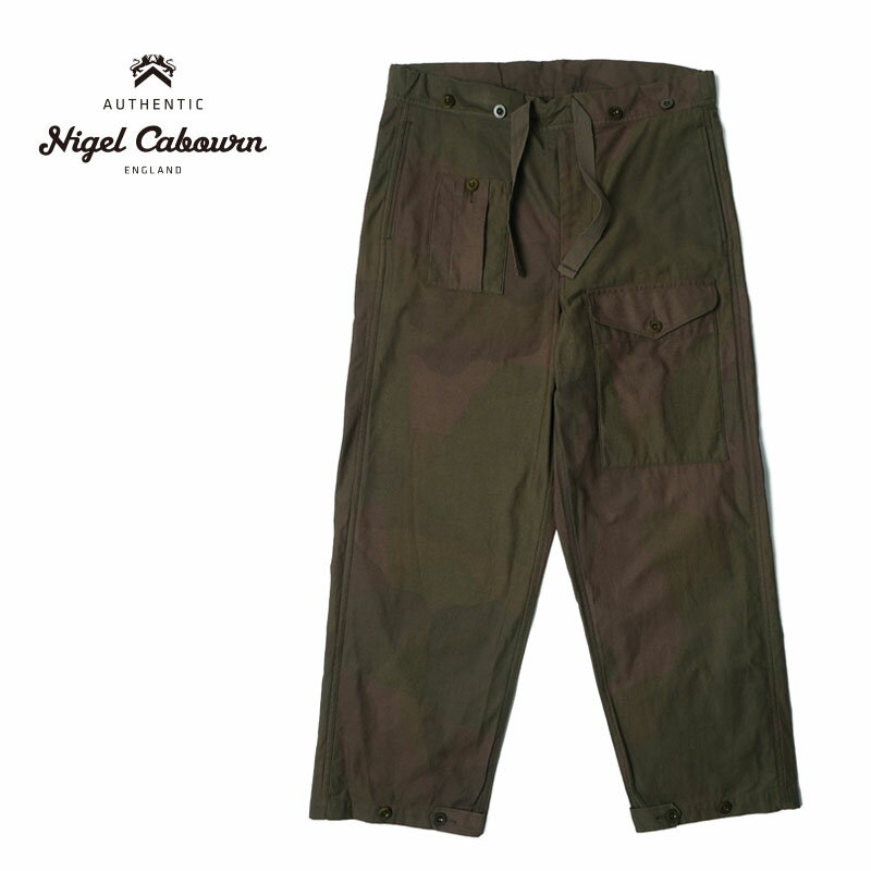 Rakuten - Nigel Cabourn ナイジェルケーボンパンツ“PARATROOPER PANT-CAMO”80510050006