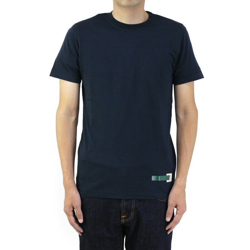 Nudie Jeans ヌーディージーンズ 半袖 Tシャツ GREEN_CAPSULE_COLLECTION DANIEL GREEN TEE NAVY 131610