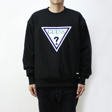 GUESS GREEN LABEL ゲス グリーンレーベル スウェット・トレーナー TRIANGLE LOGO SWEATER GRFW17-003 【正規取り扱い代理店】【ロゴ ロス 正規品】【楽ギフ_包装】【RCP】10P03Dec16