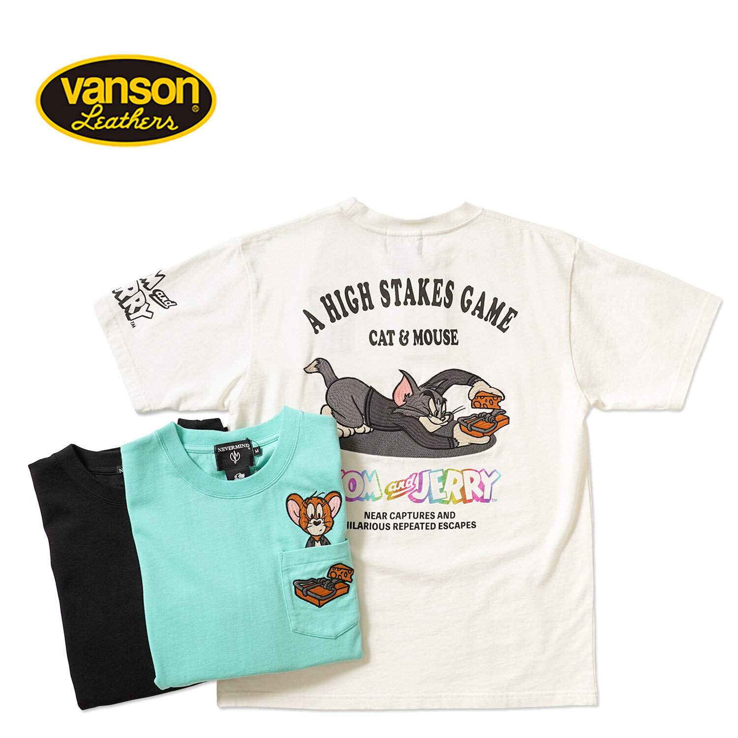 Rakuten - VANSON バンソン 半袖TシャツTom and Jerry