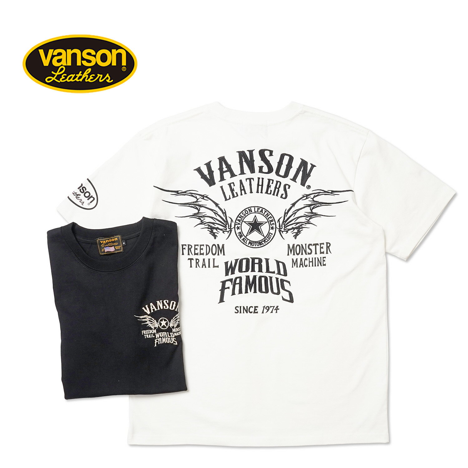 Rakuten - VANSON バンソン 半袖Tシャツ
