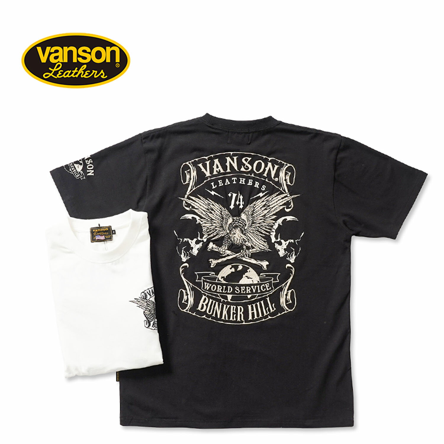 Rakuten - VANSON バンソン 半袖Tシャツ