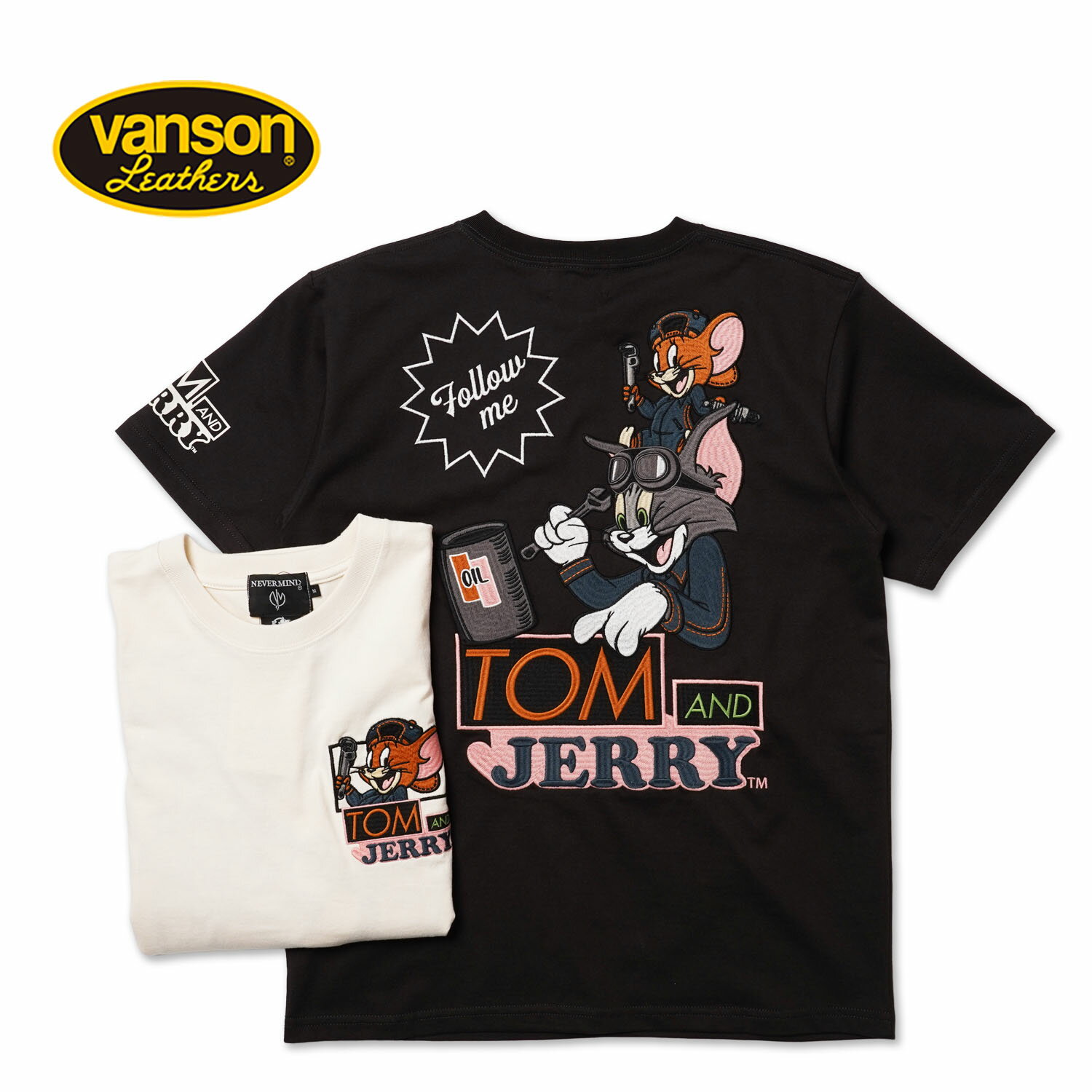 乐天商城 - VANSON バンソン 半袖TシャツTom and Jerry
