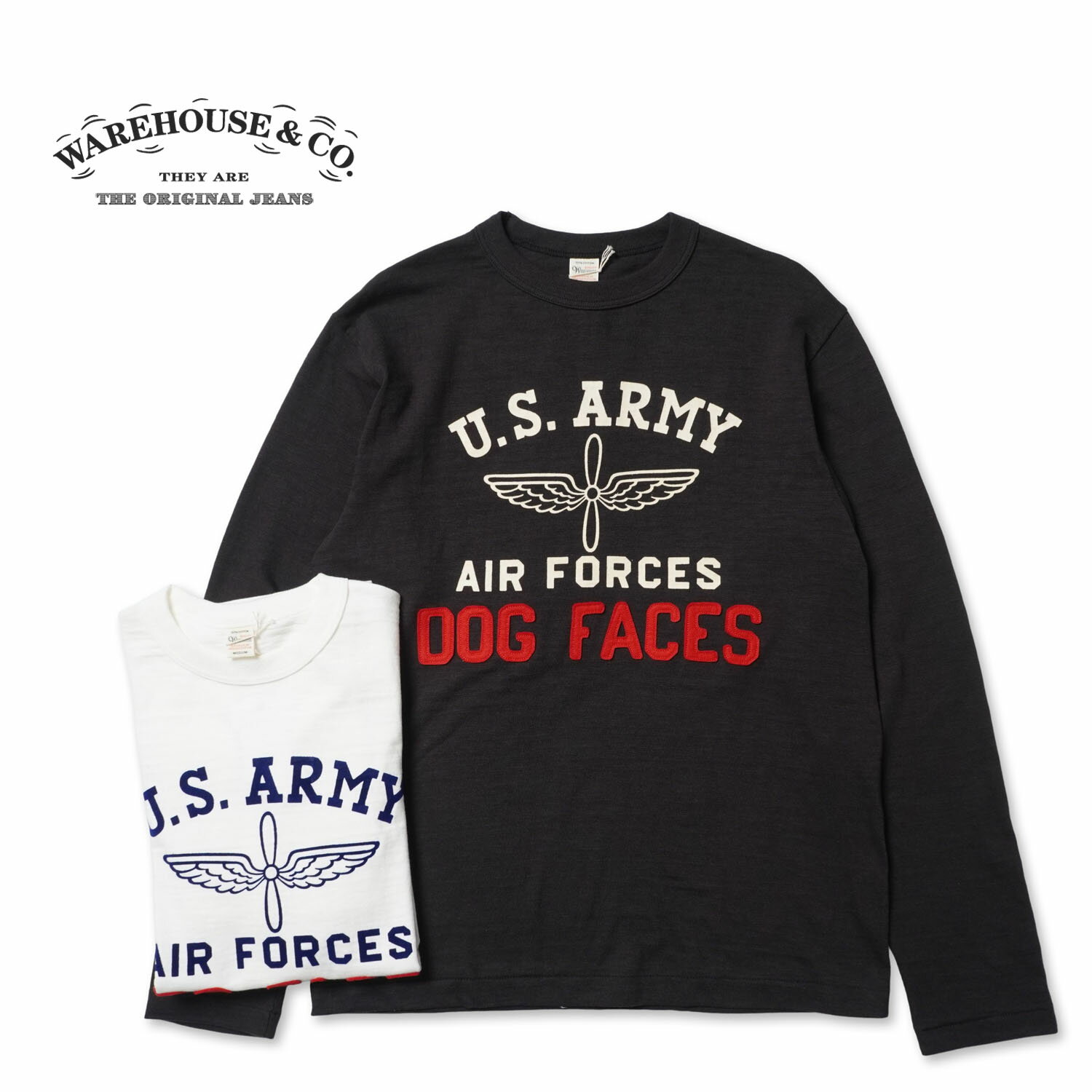 Rakuten - 【別注】WAREHOUSE ウエアハウスろーぐす別注長袖 TシャツLot 5906 