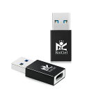 【2個セット】RoiCiel (ディアルズシーリズ)Type C(メス)からType A(オス)へUSB 3.0変換アダプター/変換コネクターType C (メ...