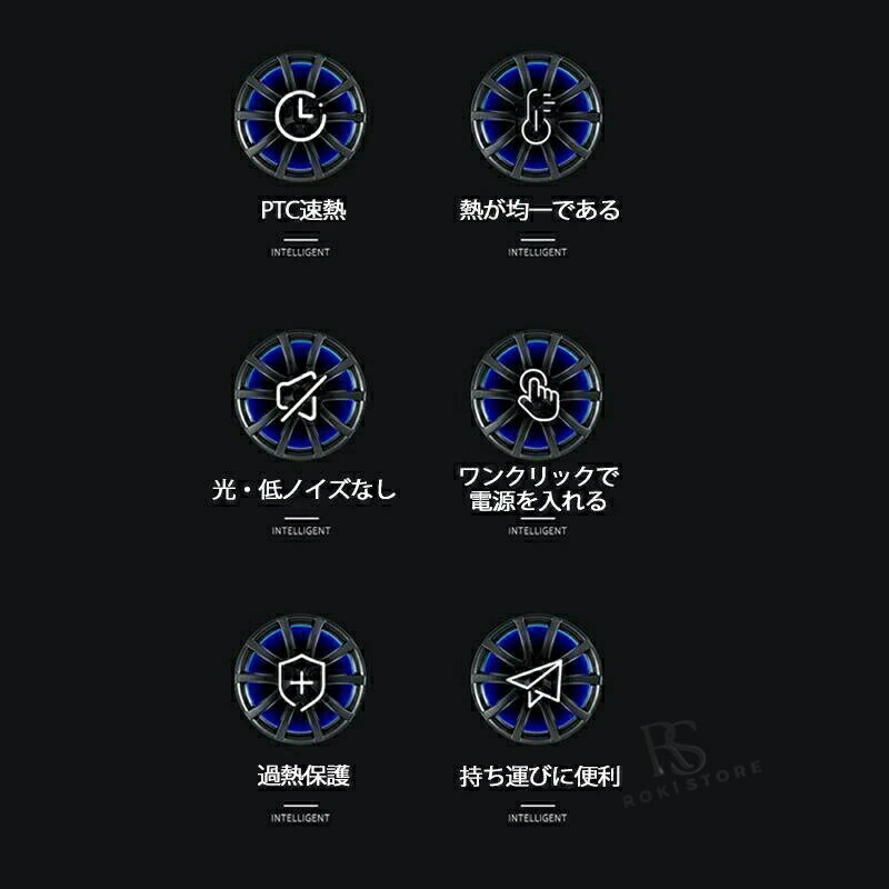 電気ヒーター 電気ストーブ 小型 セラミックヒーター ヒーター PTCセラミック 発熱...