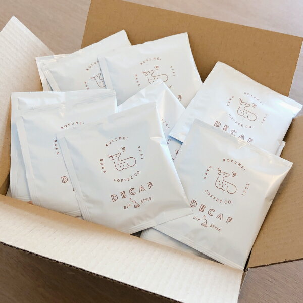 楽天ROKUMEI COFFEE CO.カフェインレス コーヒー 30pcs ティーバッグタイプ お得な大容量セット | デカフェ ティーバッグ マタニティ 出産祝い 妊活 スペシャルティコーヒー スペシャリティコーヒー カフェインレスコーヒー ストレートコーヒー コーヒーバッグ ディップスタイル 高品質 人気