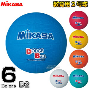 【ミカサ・MIKASA ドッジボール】教育用ドッジボール2号球 D2