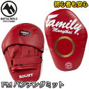 【マーシャルワールド】ファミリームエタイパンチングミット FPML3 パンチミット キックボクシング MMA 総合格闘技 プロ用 MARTIAL WORLD