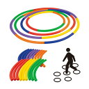 【SUNLUCKY・サンラッキー】フープセット60 HP-60 アジリティートレーニング フラフープ