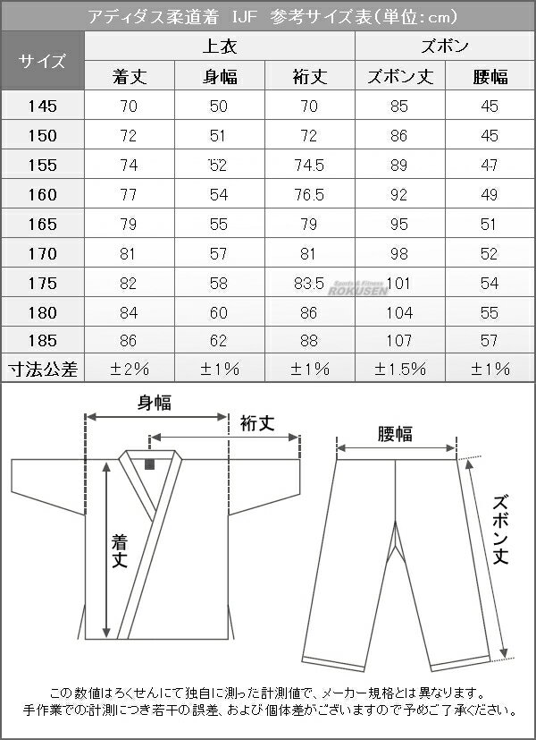 アディダス・adidas】柔道着JIJF 上下セットJIJFJAC/JT275SMU 160cm