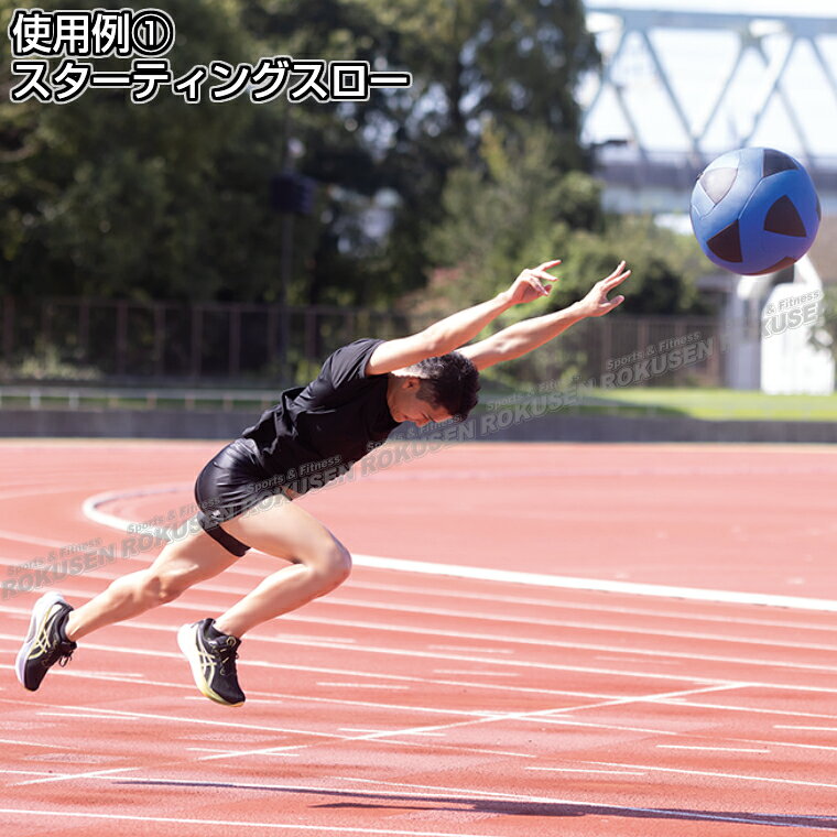 ろくせんの【NISHI ニシ・スポーツ】メガソフトメディシンボールII 6kg 3833A848 ストレングストレーニング 筋トレ ニシスポーツ｜アングル3