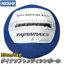 【ニシ・スポーツ　NISHI　トレーニング】ダイナソフトメディシンボール　5kg　NT5815A ストレングス 筋トレ ニシスポーツ【送料無料】【smtb-k】【ky】