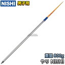 【ニシ・スポーツ　NISHI】やり投げ　やり　スーパーDR（男子用）　800g　F453E 陸上 槍投げ 投てき 投擲 ニシスポーツ