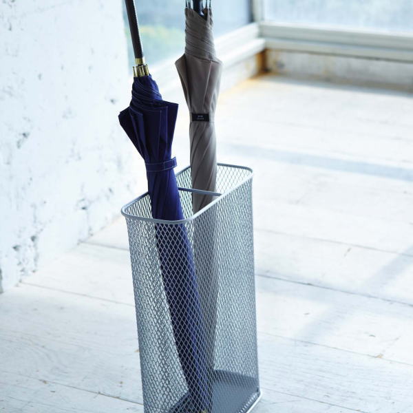 かさたて　スリムメッシュ　シルバー