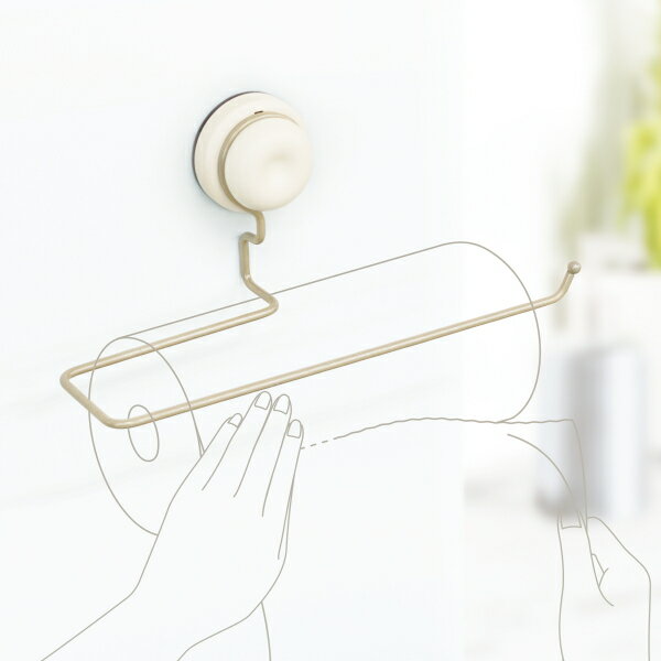 強力吸盤　Mochi　ペーパーホルダー