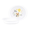 ベビー用食器 小皿 くまのがっこう XP25AG