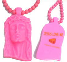 4カラーJESUSネックレスペンダントジーザスローライダーチカーノチカーナHIPHOPB系BボーイセレブメキシカンヒップホップLOWRIDERCHICANOG93-G96