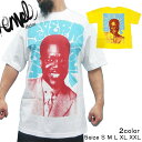 Temple Effectives(テンプルエフェクティブ) Bernie Mac 半袖 Tシャツ ヒップホップ メンズ レディース HIPHOP B系 ホワイト イエロー トップス ローライダー ダンサー ダンス 衣裳 衣装 ストリート Sサイズ Mサイズ Lサイズ LLサイズ XXLサイズ 大きいサイズ R043-R052