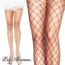 【メール便3点まで270円】Leg Avenue(レッグアベニュー)フェンスネットストッキング/網タイツ LA9905 パンスト ブラック ホワイト ダンス衣装 コスプレ ハロウィン レディース 発表会 ウェディング パーティー コスチューム 黒 白 A674-A675