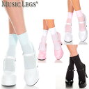 【メール便3点まで270円】MusicLegs(ミュージックレッグス)オペークショートソックス ML512 アンクルハイソックス/クルーソックス/靴下 アンクレットソックス コスプレ ナース メイド レディース ロリータ ブラック ホワイト ベビーピンク ベビーブルー A1486-A1489