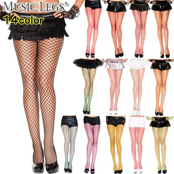 【メール便2点まで270円】MusicLegs ミュージックレッグス ミニダイヤモンドネット ストッキング ML9030 網タイツ コスチューム コスプレ ダンス 衣装 発表会 パーティー レディース パンティ…