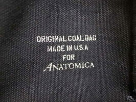 ANATOMICAアナトミカCOALBAGORIGINAL590BLACKSサイズ