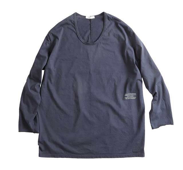 remilla レミーラ Uネック九分Tee L R Creative collaboration R21-3401 2021 Autumn/Winter