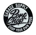 PORKCHOP GARAGE SUPPLY |[N`bv K[WTvC@CIRCLE SCRIPT STICKER T[N XNvg XebJ[@3FiBLACK/RED/GREENj