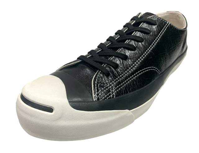 CONVERSE コンバース　JACK PURCELL TORNATLEATHER ジャックパーセル トルナットレザー　BLACK ブラック　スニーカー 1SC846