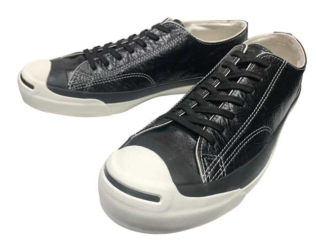 CONVERSE コンバース　JACK PURCELL TORNATLEATHER ジャックパーセル トルナットレザー　BLACK ブラック　スニーカー 1SC846