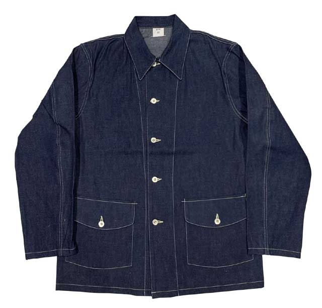 ANATOMICA アナトミカ US ARMY 1940 DENIM JACKET ユーエス アーミー 1940 デニム ジャケット INDIGO インディゴ NON WASH ノンウォッシュ 未洗い