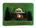 SMOKEY BEAR X[L[xA@KEEP IT GREEN STICKER L[v Cbg O[ XebJ[@V[