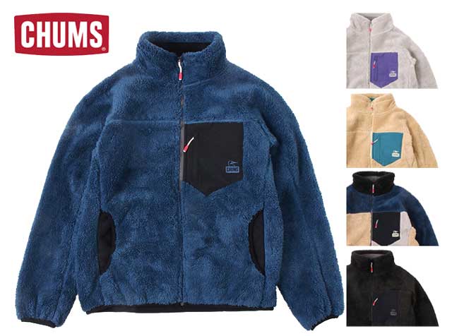 CHUMS チャムス　Bonding Fleece Jacket ボンディング フリース ジャケット　アウター　MEN'S メンズ　LADIES' レディース　2022FW