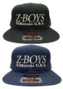 ZEPHYR [t@[@Z-BOYS CAP [t@[ Lbv@Xq@2F(NAVY/BLACK)