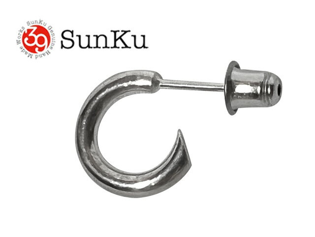 Rakuten - Sunku サンク　SILVER HOOP PIERCE シルバー フープ ピアス　SMALL SIZE　片耳　SILVER925 シルバー　SK-197-BAR