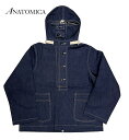 ANATOMICA アナトミカ　USN GUNNERS PARKA　ガンナーズ パーカー　410　INDIGO インディゴ　NON WASH ノンウォッシュ　未洗い