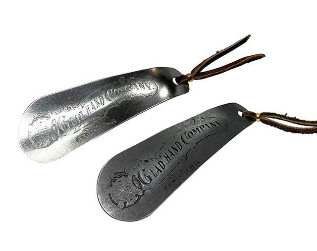 GLAD HAND グラッドハンド　SHOEHORN　シューホーン　GLADHAND QUALITY タイプA　靴べら　キーホルダー　2色（IRON/BLACK）　 鉄製