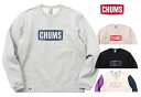 【SALE 20%OFF】CHUMS チャムス　CHUMS Logo Crew Top チャムス ロゴ クルー トップ　長袖　スウェット　トレーナー　2023FW