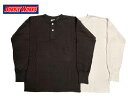 DUBBLE WORKS _u[NX@THERMAL HENLEY NECK Tee T[} w[lbN TVc@bt@@njJn