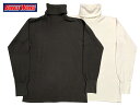 DUBBLE WORKS ダブルワークス THERMAL TURTLE NECK Tee サーマル タートルネック Tシャツ ロングスリーブ 長袖 MADE IN JAPAN 日本製 コットン100％