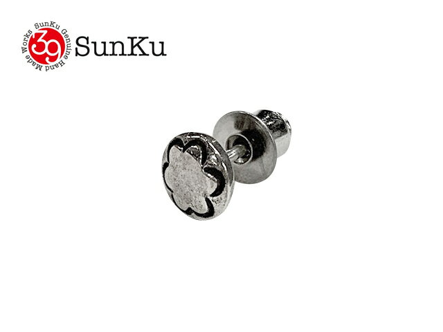 Rakuten - Sunku サンク　Concho Silver Pierce コンチョ シルバー ピアス　片耳用　SILVER925 シルバー　SK-196-CNC