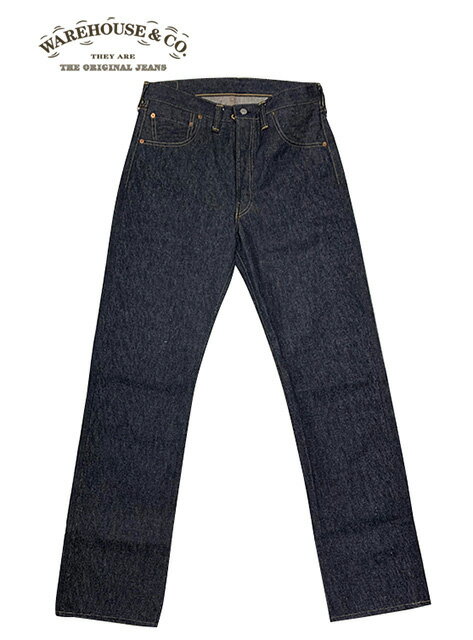 WAREHOUSE ウエアハウス DSB S1001XX (1000XX) 【1946model】 NON WASH ノンウォッシュ DEADSTOCK BLUE INDIGO 1946年モデル ステッカー付き デニム ジーンズ